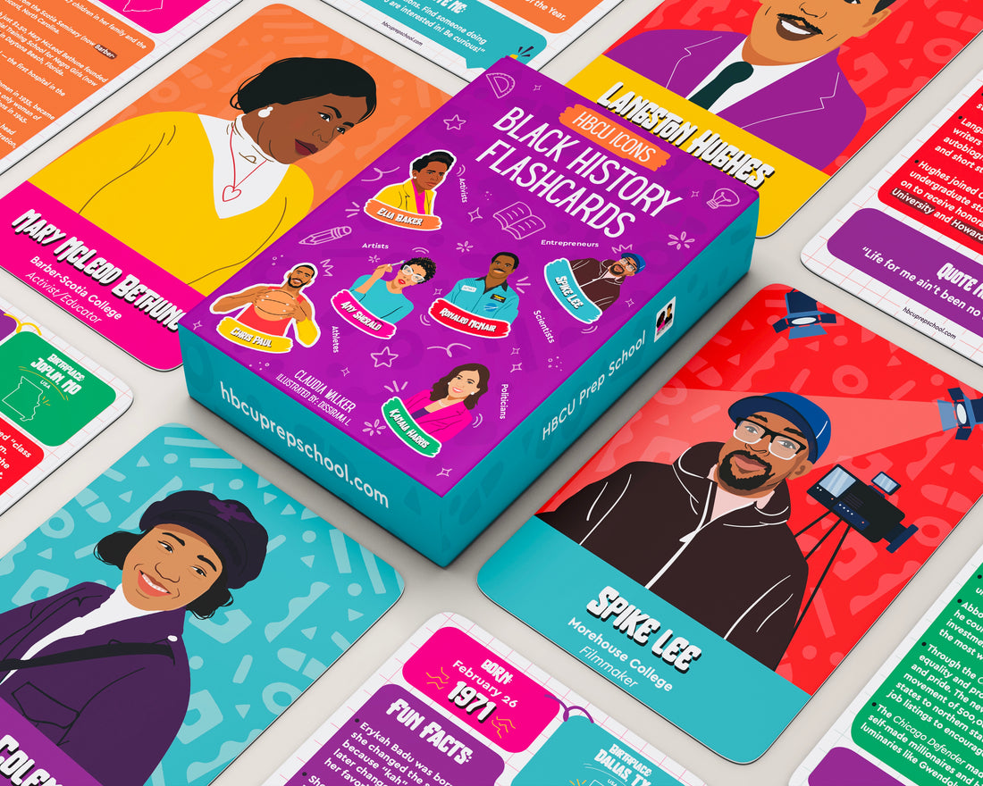 New Flashcard Deck Teaches Children About Black College Trailblazers
