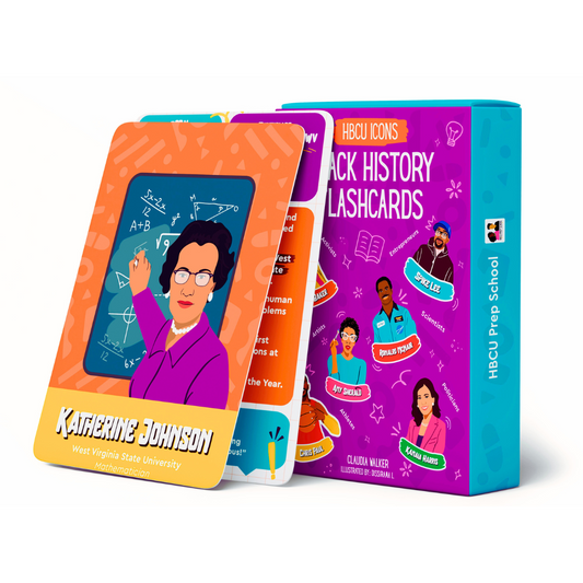 HBCU Icons Black History Flashcards