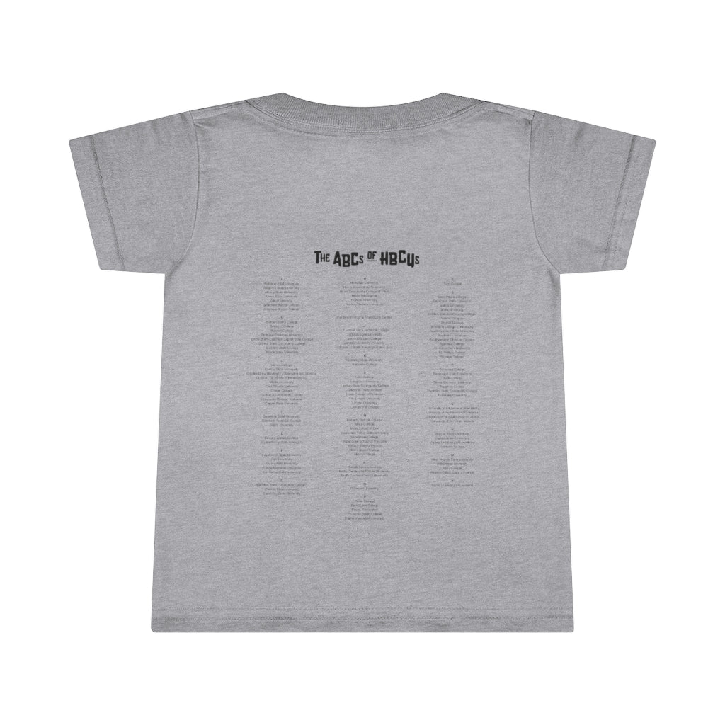 The ABCs of HBCUs Signature Toddler T-shirt