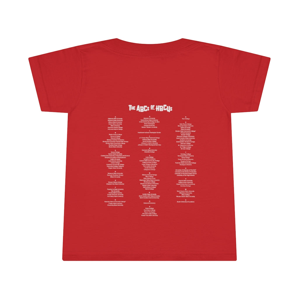 The ABCs of HBCUs Signature Toddler T-shirt