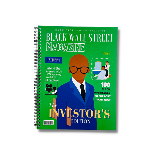 Black Wall Street Notebook