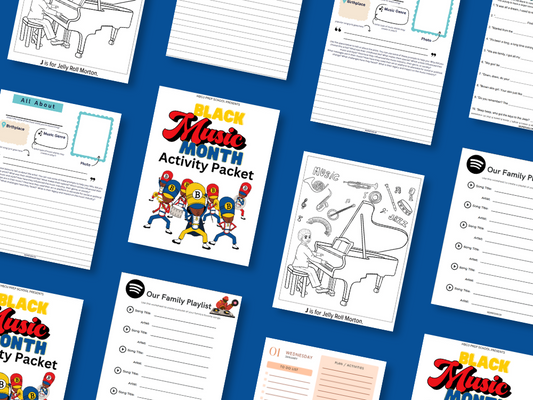 Download Your FREE Black Music Month Activity Packet