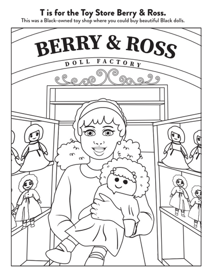 The ABCs of the Harlem Renaissance Coloring Book