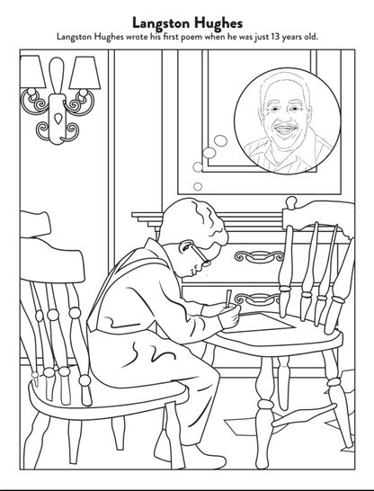 The ABCs of the Harlem Renaissance Coloring Book