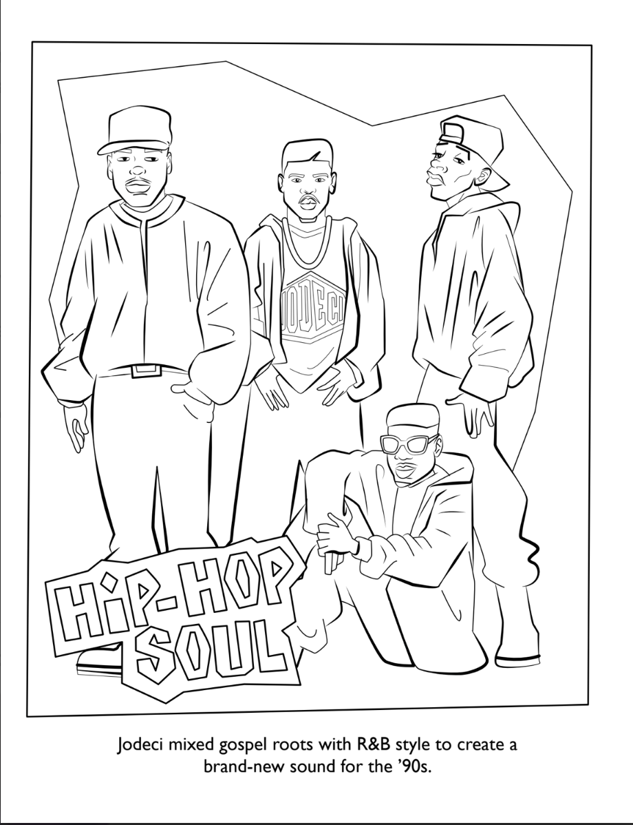 The ABCs of R&B Coloring Book