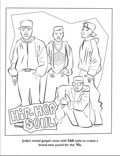 The ABCs of R&B Coloring Book