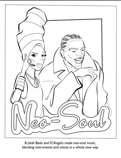 The ABCs of R&B Coloring Book