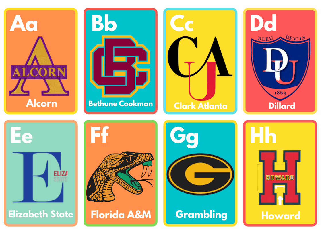 ABCs of HBCUs: Senior Bundle (FREE HBCU Wall Cards)