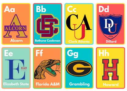 ABCs of HBCUs: Senior Bundle (FREE HBCU Wall Cards)