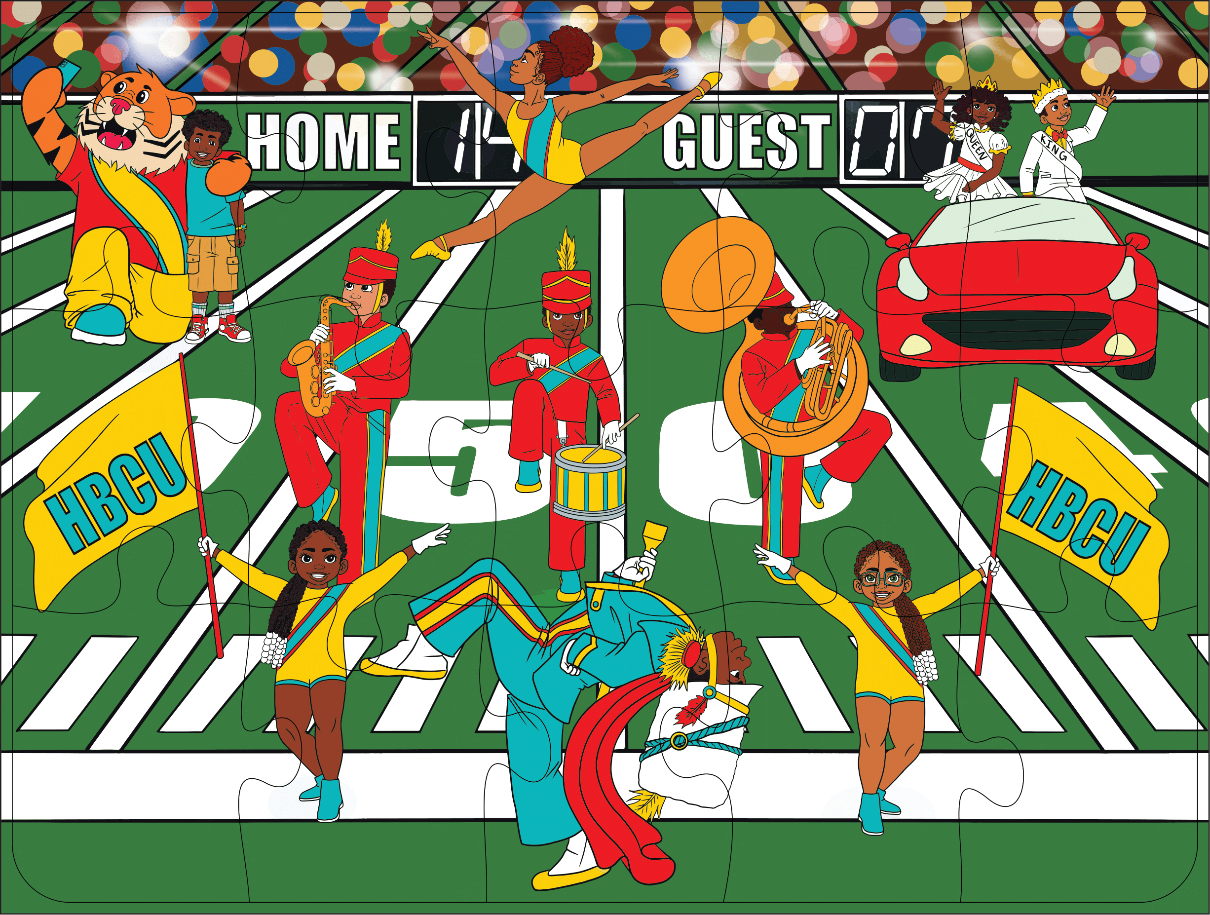 HBCU Homecoming Puzzle (15 pieces)