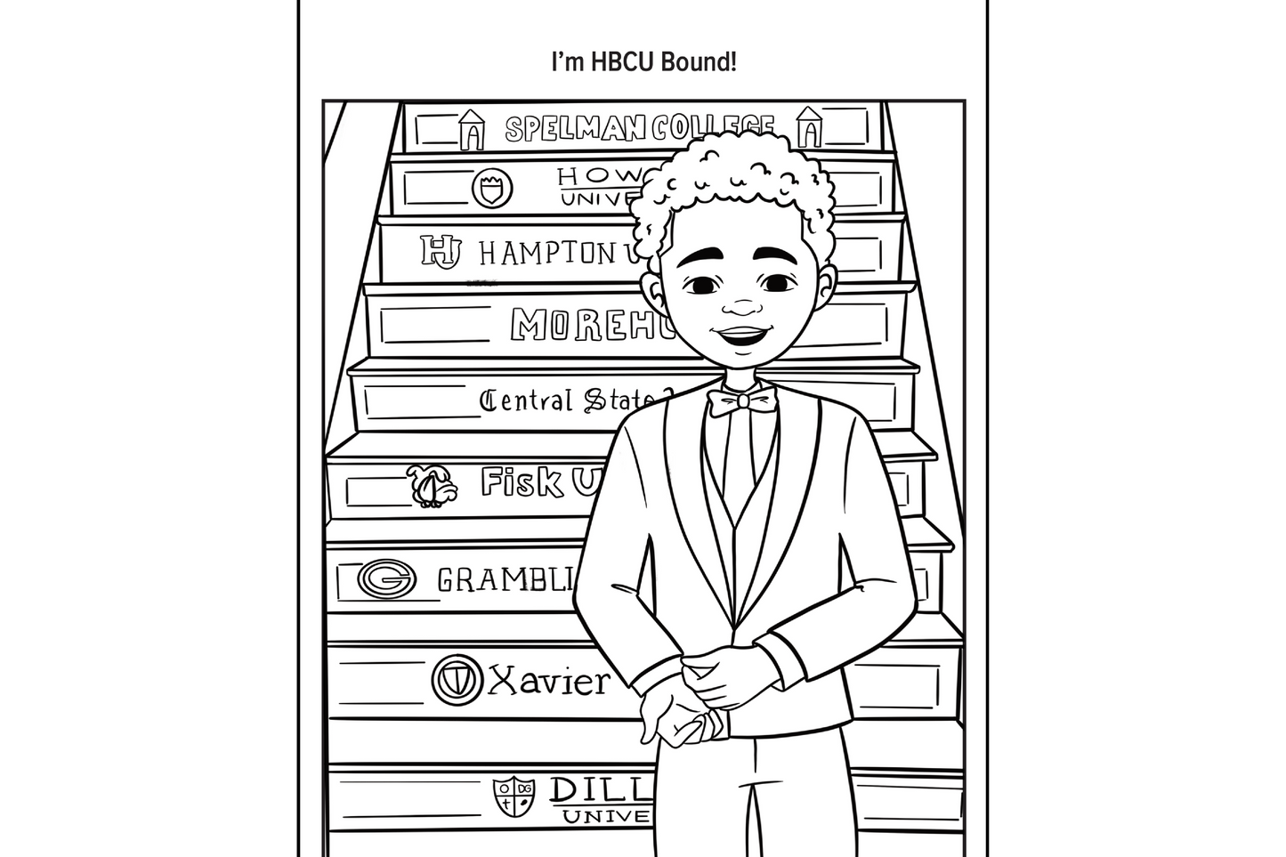 The ABCs of HBCUs Coloring Book